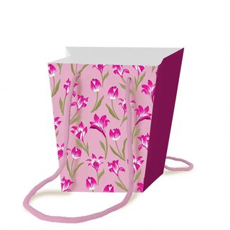 4A Sacs Signature “Aria” | Couleur: Violet | Longueur 15 centimeter | Largeur 11 centimeter | Hauteur 17 centimeter | Par 10 sacs