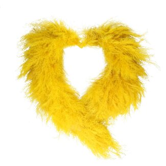 4A Lao Gras Wreath Heart | Colour: Yellow | Diameter 40 centimeter | Per wreath