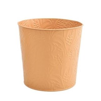 4A Pot en zinc Pot pour plante “Lynn” | Couleur: Terracotta | Diamètre 18 centimètre | Hauteur 17 centimètre | Par 10 pots de fleurs