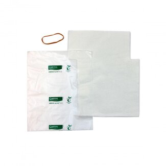 4A Verzorging Chrysal Arrive Alive | Eco bloemenverpakking | Kleur: Natuurlijk Wit | Large | Per 50 zakken