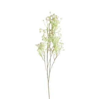 4A Schleierkraut Kunstblume | Farbe: Natuurlijk Weiß | Gypsophilia Kunstblumen | Länge ± 85 centimeter | Pro 10 Kunstblumen