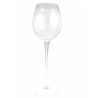 4A Bocal en verre “Brisbane” | Couleur: Transparent | Diamètre 17 - 23 centimètre | Hauteur 70 centimètre | Par verre