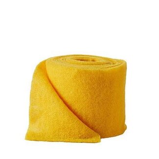 4A Ruban en feutre | Couleur: Jaune | Largeur 150 millimètre | Longueur 5 mètre | Par rouleau