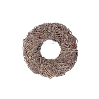 4A Twister Kranz | Farbe: Braun | Durchmesser 50 centimeter | Pro Kranz