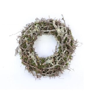 4A Bonsai Larix Kranz | Farbe: Grau | Durchmesser 45 centimeter | Pro Kranz