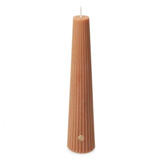 4A Obelisk Kerze | Farbe: Beige | Durchmesser 4.5 Zentimeter | Höhe 25 Zentimeter | Brennzeit 25 Stunden | Pro 6 Kerzen