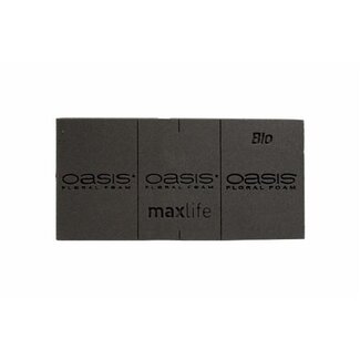 4A Oasis Bio Floraler Block | Farbe: Schwarz | Länge 23 centimeter | Breite 11 centimeter | Höhe 8 centimeter | Pro 20 Blöcke