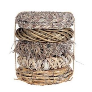 4A Assortiment Couronnes Empilables | Couleur: Marron | Diamètre 30 centimeter | Par 5 couronnes