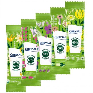 4A Verzorging Chrysal Universeel | 1 zakje voor 1 liter | Inhoud 650 zakjes | Per doos