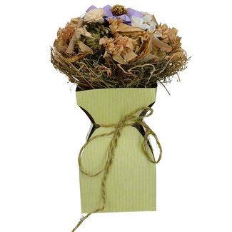 4A Bag Bouquet “BasicLine” | Colour: Apple green | Diameter 11.5 centimeter | Height 21 centimeter | Per 20 bags