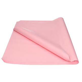 4A Zijde Papier Vel | Kleur: Lichtroze | Lengte 50 centimeter | Breedte 75 centimeter | 17 gram/m2 | Per 480 vellen