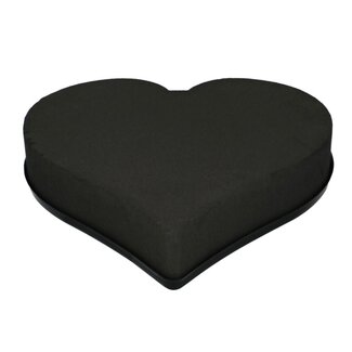 4A Oasis Eychenne Coeur | Couleur: Noir | Diamètre 38 centimeter | Par 2 cœurs