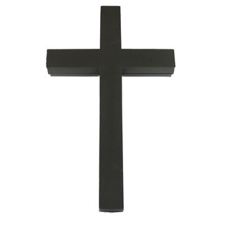 4A Oasis Eychenne Croix | Couleur: Noir | Longueur 100 centimeter | Par 2 croix