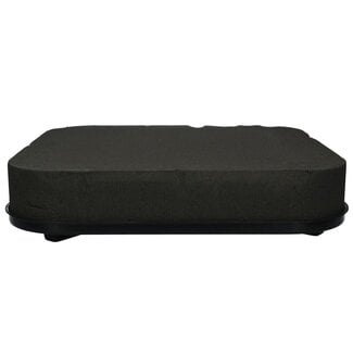 4A Oasis Eychenne Cushion Square | Colour: Black | Length 40 centimeter | Per 2 cushions
