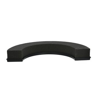 4A Oasis Eychenne Halber Ring | Farbe: Schwarz | Durchmesser 50 centimeter | Per 2 Monden