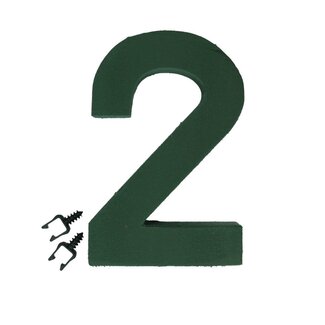 4A Oasis Floral Foam Number “2” | Colour: Green | Height 31 centimetre | Per number