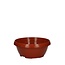 Plastique Coupe "Classic" | Couleur: Terracotta | Diamètre 20 centimeter | Hauteur 12 centimeter | Par 10 coupes