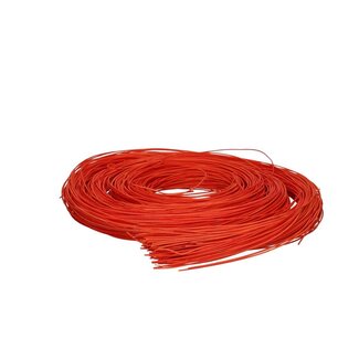 4A Rattan Rattan | Colour: Orange | Diameter 1.5 millimetre | Per 250 gram