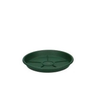 4A Plastic Water Saucer | Colour: Dark green | Diameter 12 centimetre | Per 10 water saucers