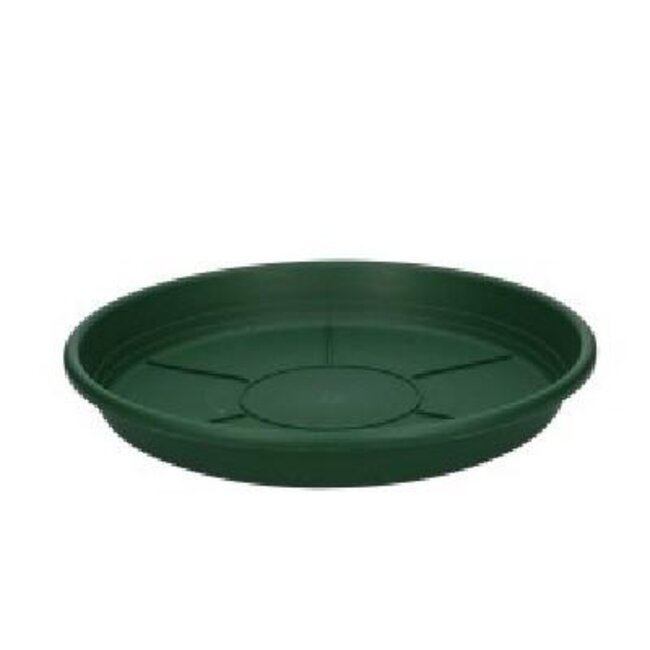 Plastic Water Saucer | Colour: Dark green | Diameter 24 centimeter | Per 10 water saucers