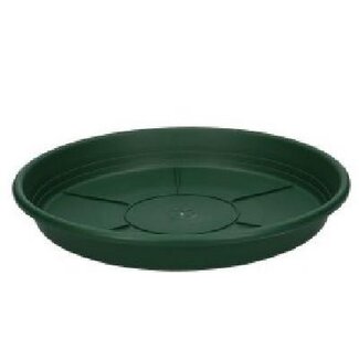 4A Plastique Soucoupe d'eau | Couleur: Vert foncé | Diamètre 26 centimeter | Par 10 soucoupes d'eau