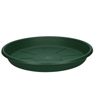 4A Soucoupe d'arrosage en plastique | Couleur: Vert foncé | Diamètre 45 centimeter | Par 10 soucoupes d'arrosage