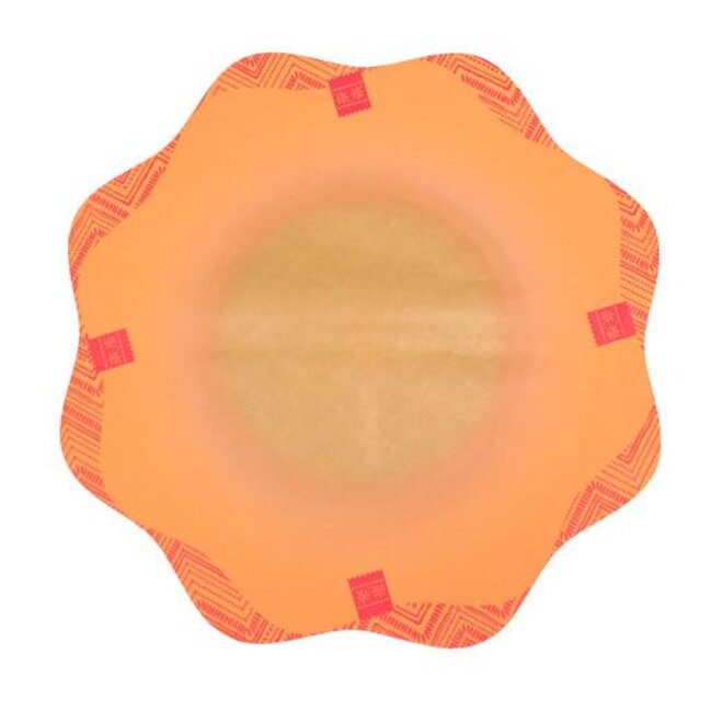 Foil Sheet “Reunion” | Colour: Orange | Diameter 73 centimetre | Per 100 sheets