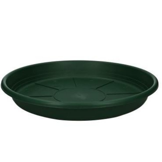 Soucoupe d'eau en plastique | Couleur: Vert foncé | Diamètre 40 centimeter | Par 10 soucoupes d'eau