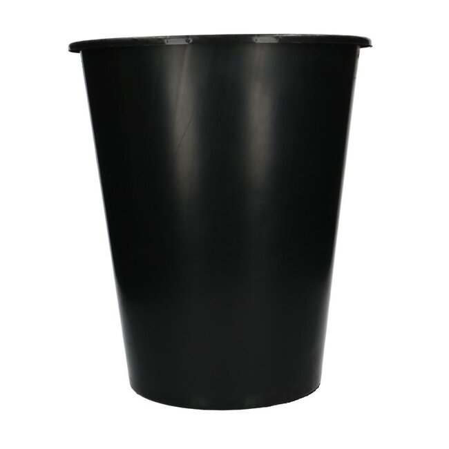 Seau en plastique | Couleur: Noir | Diamètre 29.5 centimètre | Hauteur 33.5 centimètre | Contenance 13 litre | Par 14 seaux