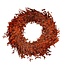 Couronne d'Eucalyptus Parvifolia Préservée | Couleur: Rouge | Diamètre 35 centimeter | Par Couronne