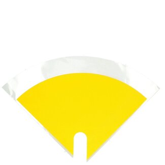 4A Covers Moon Kraftlook | Colour: Yellow | Length 30 centimeter | Width 30 centimeter | Per 50 covers