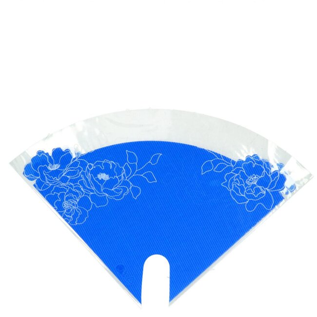 Covers Moon Kraftlook Flowers | Colour: Blue | Length 30 centimeter | Width 30 centimeter | Per 50 covers