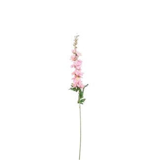 4A Ridderspoor Kunstbloem | Kleur: Roze | Delphinium Kunstbloemen | Lengte ± 78 centimeter | Per 12 kunstbloemen