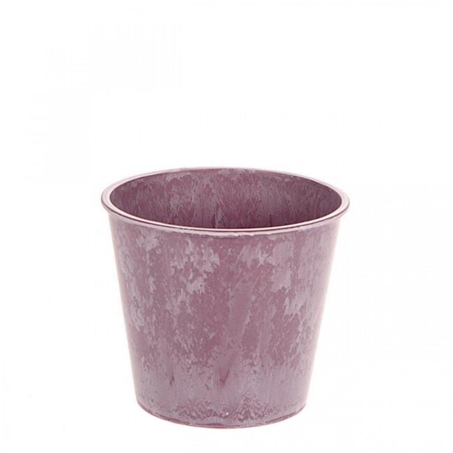 Plastic Melamine Flowerpot Plant pot | Colour: Purple | Diameter 13 centimeter | Height 11.5 centimeter | Per 12 flowerpots