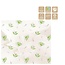 Muguet Lelietje-van-Dalen Film Feuille “Happy” | Couleur: Blanc Vert | Largeur 35 centimeter | Longueur 50 centimeter | Par 250 feuilles