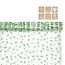 Muguet Lelietje-van-Dalen Folie auf Rolle “Happy” | Farbe: Wit Groen | Breite 80 centimeter | Länge 120 meter | Pro rol