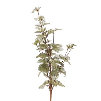 4A Eukalyptus Zweig Kunstblume | Farbe: Grün | Länge ± 40 centimeter | Pro Zweig