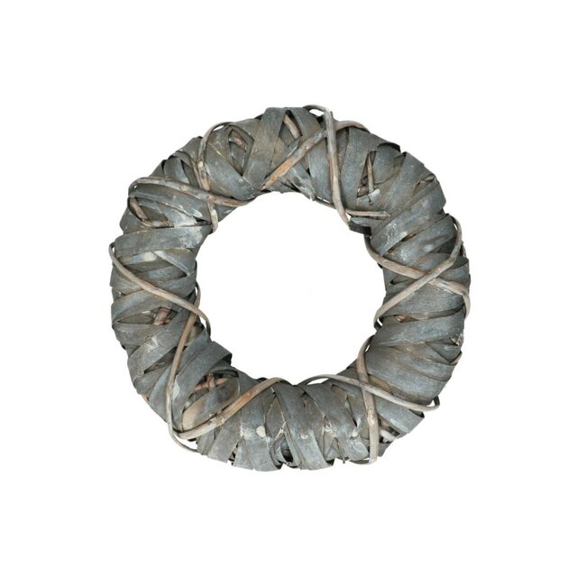 Hamala Wreath | Colour: Natural White Grey | Diameter 27 centimetre | Per wreath