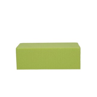 4A Oasis Steckschwamm Block | Farbe: Zitronengelb | Länge 23 centimeter | Breite 11 centimeter | Höhe 8 centimeter | Pro 4 Blöcke