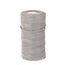 Jute Schnur Draht | Farbe: Grau | Durchmesser 2 millimeter | Länge 100 meter | Pro Rolle