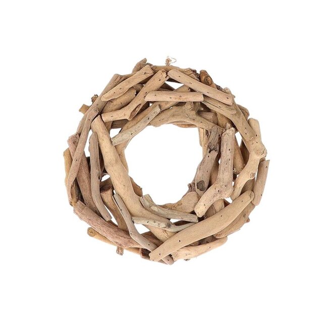 Krans d25cm Driftwood