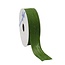 Jute Band | Farbe: Grün | Breite 25 millimeter | Länge 10 meter | Pro Rolle