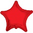 Party! Ballon Stern | Farbe: Rot | Durchmesser 45 centimeter | Pro 10 Ballons