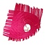 Porte-bouquet Bambou tressé | Couleur : cerise | Diamètre 34 centimeter | Par 6 porte-bouquets