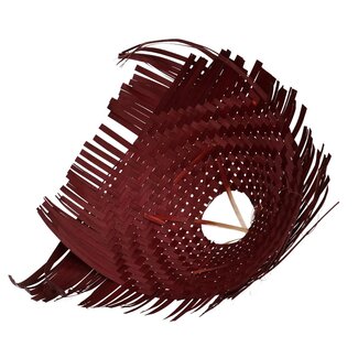 4A Bouquet holder Bamboo Braid | Colour: Brown | Diameter 30 centimeter | Per 6 bouquet holders