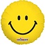 Party! Ballon “Smiley” | Farbe: Gelb | Durchmesser 45 centimeter | Pro 10 Ballons