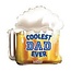 Party! Ballon “Coolster Papa” | Farbe: Gemischte Farben | Durchmesser 45 centimeter | Pro 10 Ballons