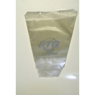 4A Hoezen FTG Gelhoezen | Kleur: Transparant | Lengte 22 centimeter | Breedte 18 centimeter | Hoogte 9 centimeter | Per 3000 hoezen