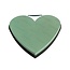 Oasis Bio Naturebase Heart | Colour: Green | Diameter 33 centimeter | Per 2 hearts