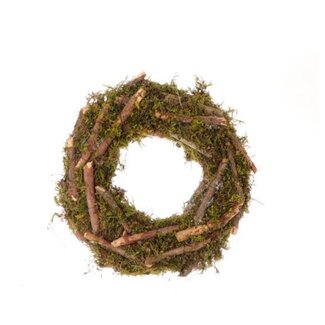 4A Veliko Wreath | Colour: Green | Diameter 40 centimeter | Per wreath
